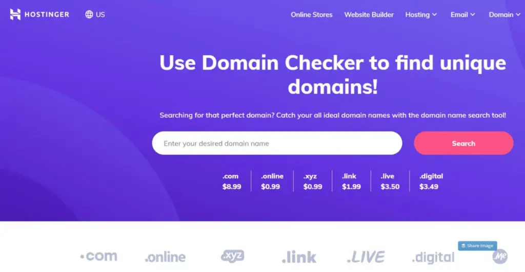 hostinger-domain-registrar