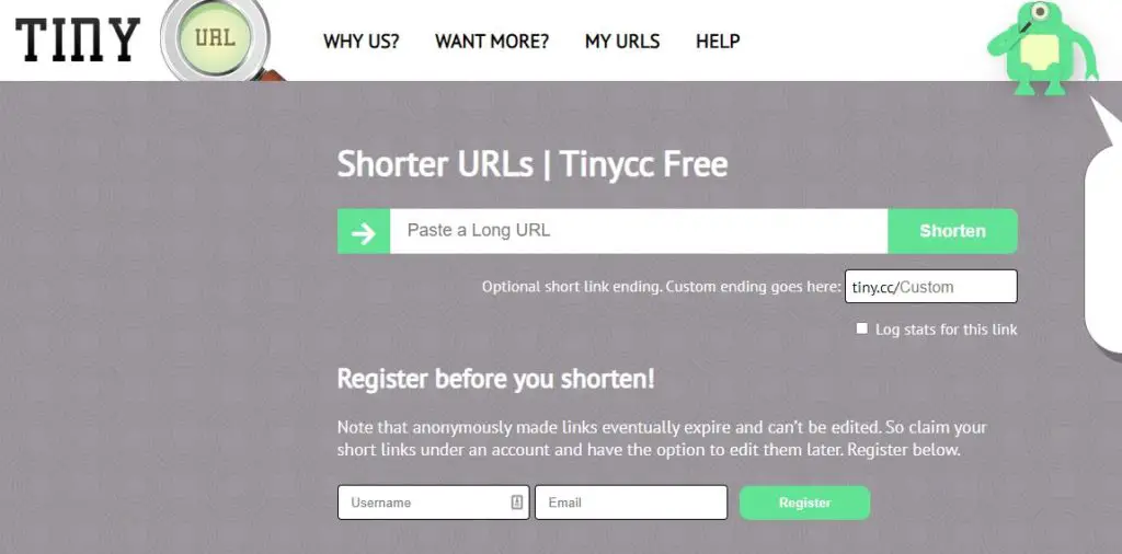 tinycc-url-link-shortener