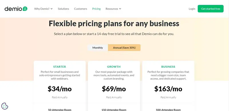 Demio-pricing-plans