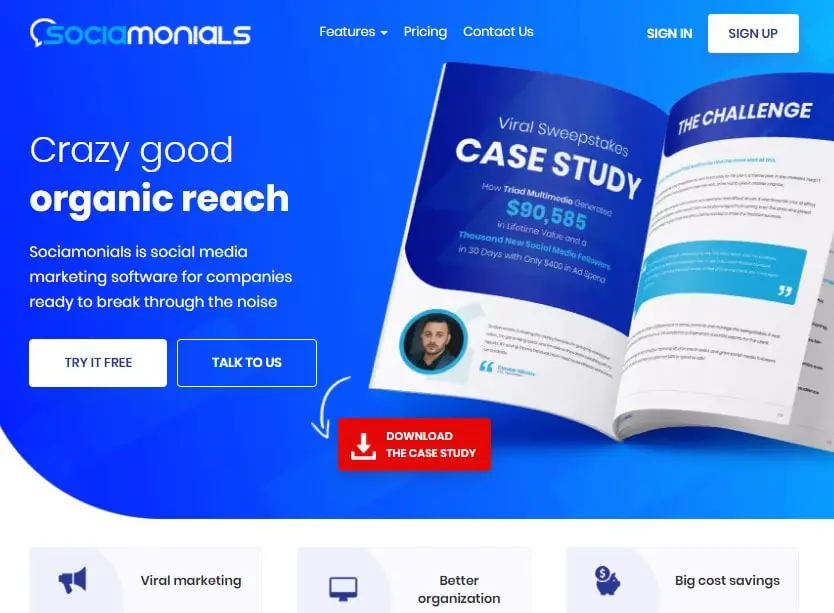 socialmonials-review-homepage
