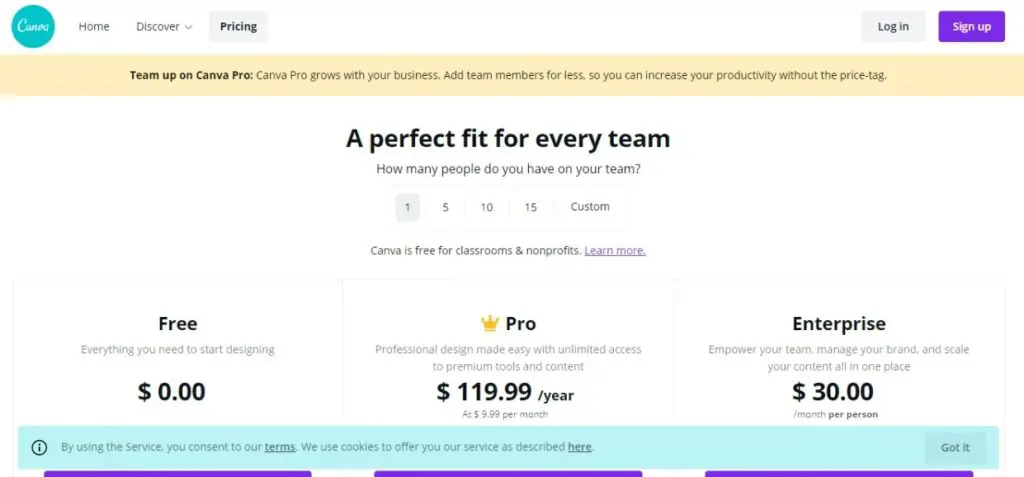 canva-pricing-plans