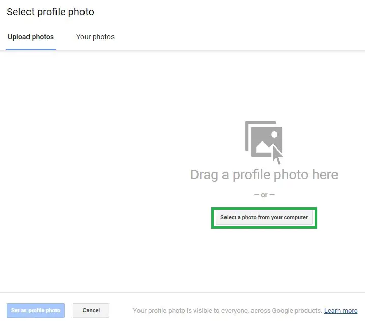 Change-Your-Profile-Picture-on-Google-Classroom-broswer-step4