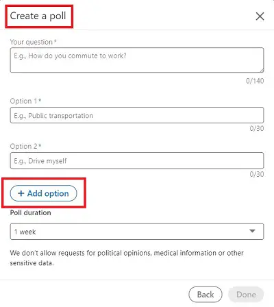 How to Create a Poll on LinkedIn-3