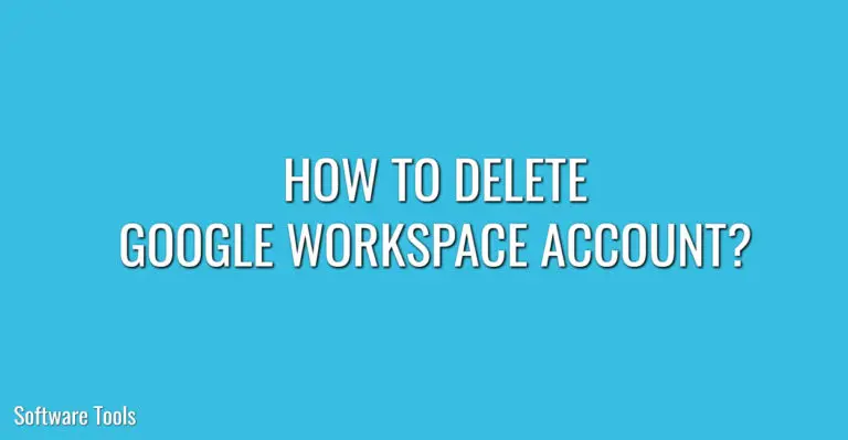 How to Delete Google Workspace Account