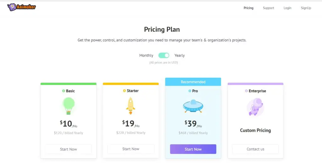 animaker-pricing-plans