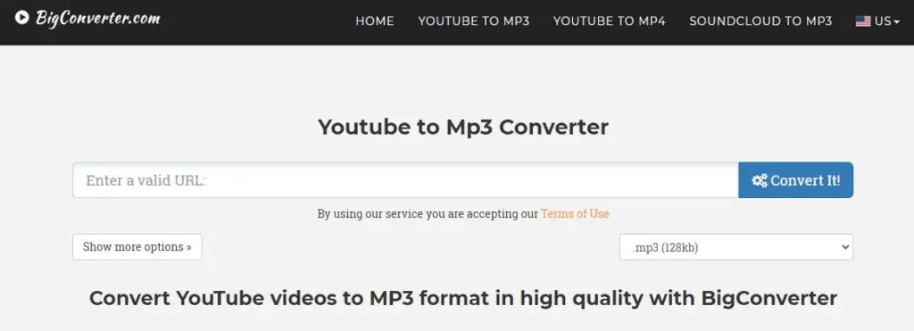 bigconverter-YouTube to MP3 Converters