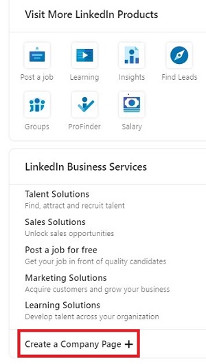How to Create a Company Page on LinkedIn-1
