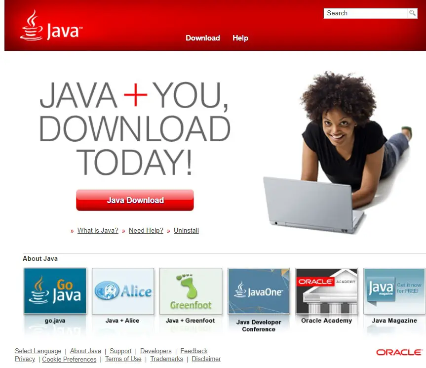 java-website