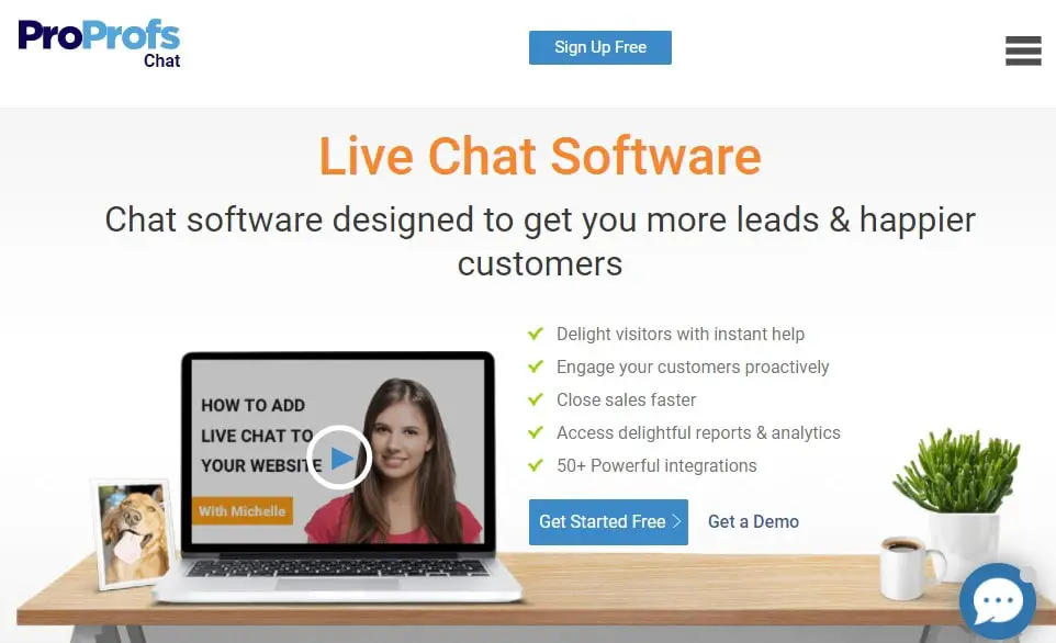 proprofs-chat-software