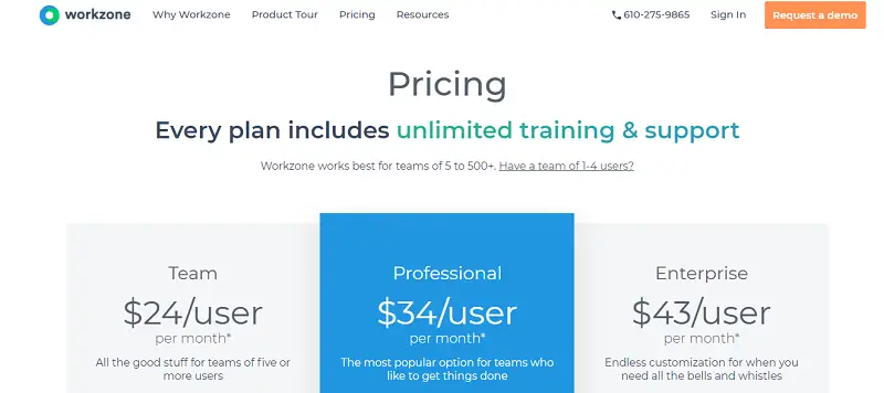 workzone-pricing-plans