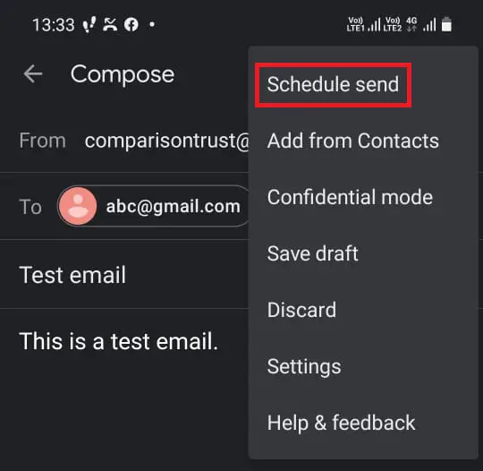 Scheduling an Email on Android-1