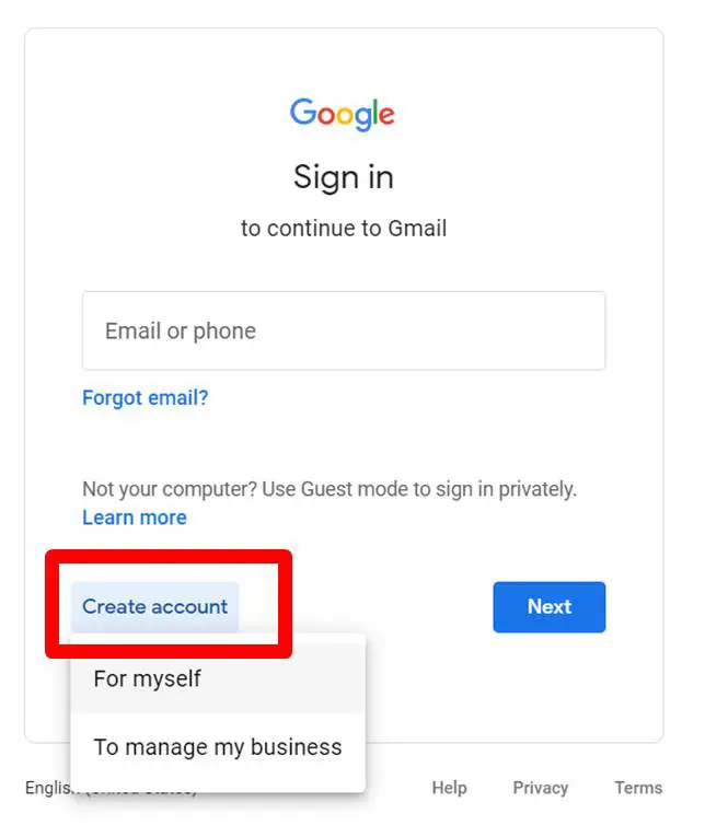 gmail-create-account-screen