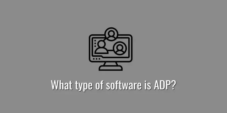 What type of software is ADP
