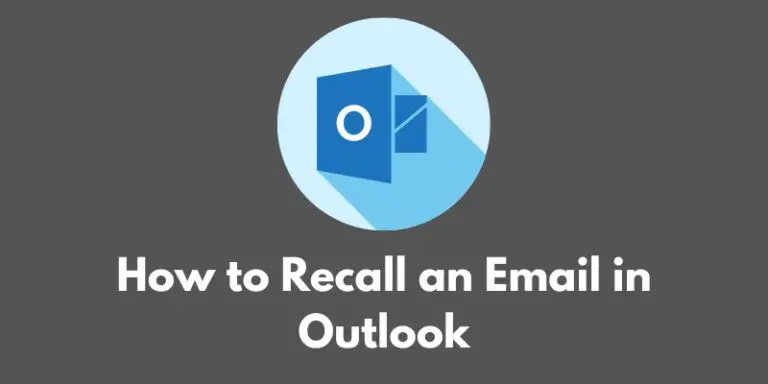 how-to-recall-an-email-in-outlook